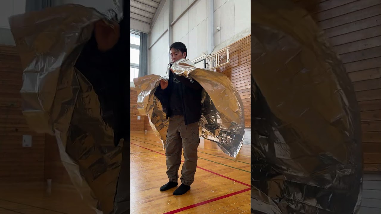 📽️【もしもの夜、凍えないために。】エマージェンシーアルミシート最新動画公開！