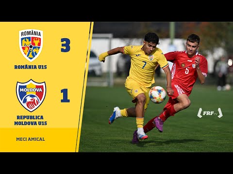 Meci amical: România U15 - Republica Moldova U15 3-1, 21.10.2025