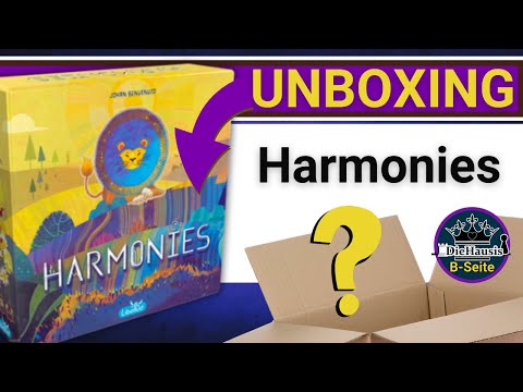 Harmonies | ? Unboxing Spiel von Libellud | DieHausis B-Seite