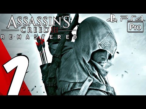 Assassin's Creed 3 Remastered - Gameplay Walkthrough Part 1 - Prologue (PS4 PRO)