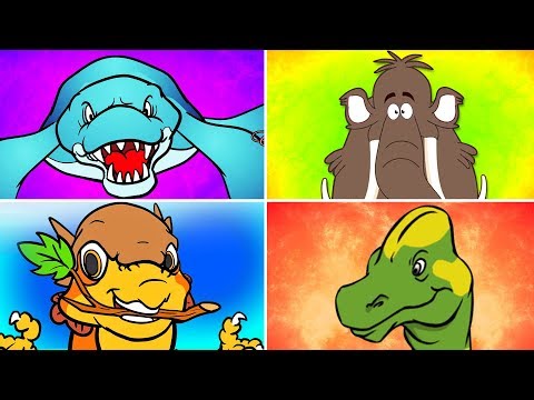 Best Dinosaur Songs and Cartoons of 2018 | Collection of the Best Songs from Howdytoons