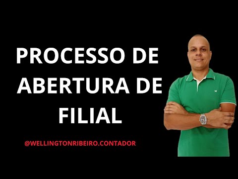 PROCESSO DE ABERTURA DE FILIAL