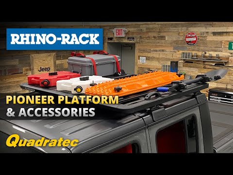 Rhino-Rack Pioneer Platform, RCL & RLT600 Legs and Pioneer Accessories Install & Review