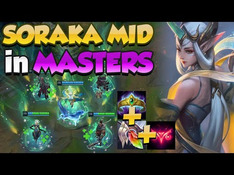 SORAKA MID peels and heals WELL, don't listen to your team telling you to not pick her | Erick Dota