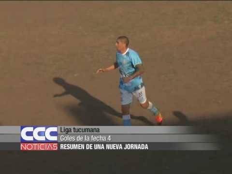 Liga tucumana  Goles de la fecha 4