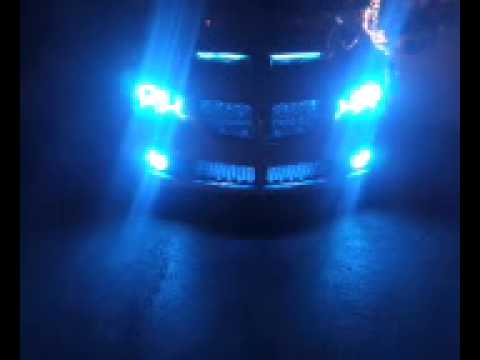 Pontiac G8 with color changing halo headlights