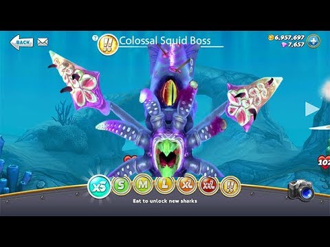 COLOSSAL SQUID BOSS (HUNGRY SHARK WORLD)