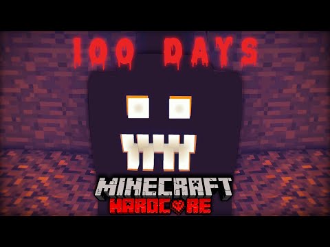 I Survived 100 Days In A Minecraft Horror Game... Here's What Happened