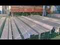 Bulk Aluminum Profile Order Ready To Ship Warehouse Loading Process