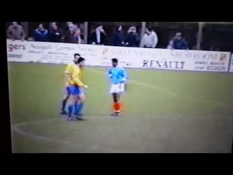 Gosport Borough FC v Hartley Wintney FC 4/1/92 Hants Senior Cup 2nd Round