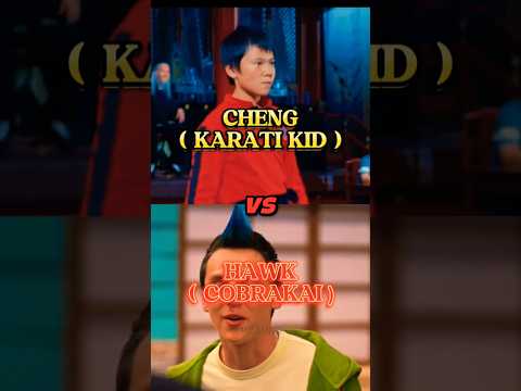 Cheng vs Hawk | Who Will Win? ⚔️ | Cobra Kai x Karate Kid