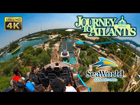 Back row point of view footage of Journey to Atlantis