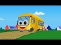 Wheels On The Bus With Lyrics