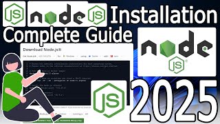 Download the video "How to Install NodeJS on Windows 10/11 [ 2025 Update ] JavaScript Programming | Complete Guide"