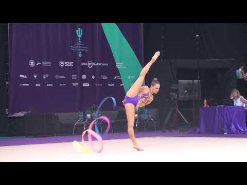 Christianna Vitanova GBR Ribbon AA World Challenge Cup Cluj 24 August 2019