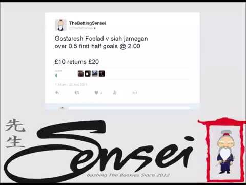 Gostaresh Foolad v Siah Jamegan Profit £10    How to make money!!!