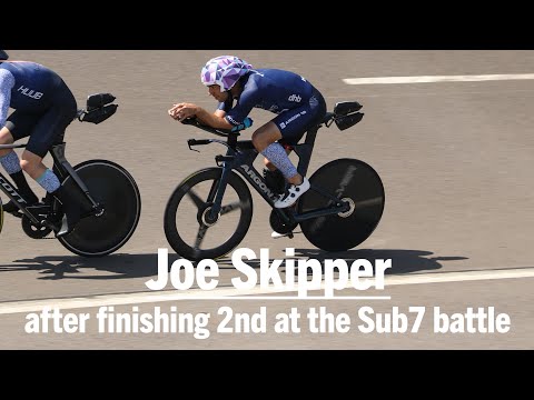 6:47:36: Joe Skipper after finishing 2nd at the Sub7 battle