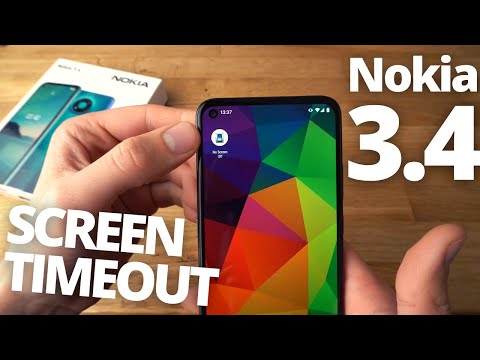 Nokia 3.4 : Turn off Screen Timeout Completely or Set Adjust the Length of Screen sleep Lock Timeout