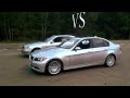 2012 BMW 3 vs Mercedes S-Class Drag Race 