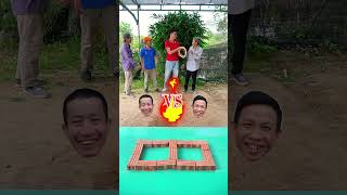 Ring toss challenge | Surprise end  #shorts  #games  #viralvideo  #no1ideas  #challenge