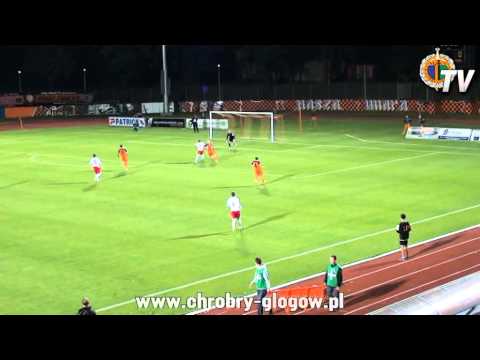 14.09.12: Chrobry Głogów - Zagłębie Sosnowiec 1:0 (skrót)