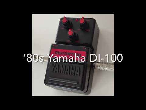 Yamaha DI-100 Distortion '80s Vintage MIJ Guitar Effect Pedal Made in Japan image 12
