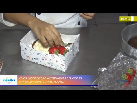 Ovos caseiros são alternativas deliciosas e mais acessíveis para a Páscoa 17 03 2021