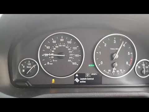 BMW X3 35D M-Sport launch control