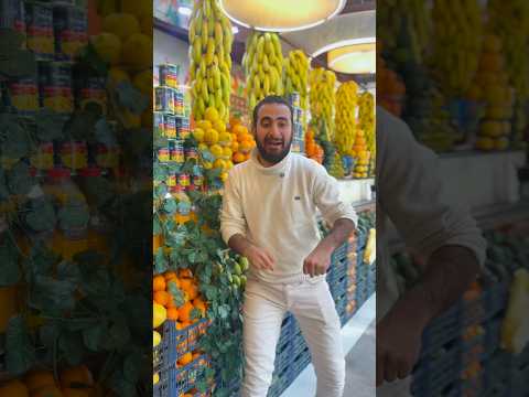 العصير ببلاش بس صاحب المحل كتير عصبي 🤣🤣