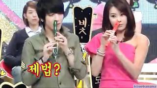 Yonghwa plays the Recorder