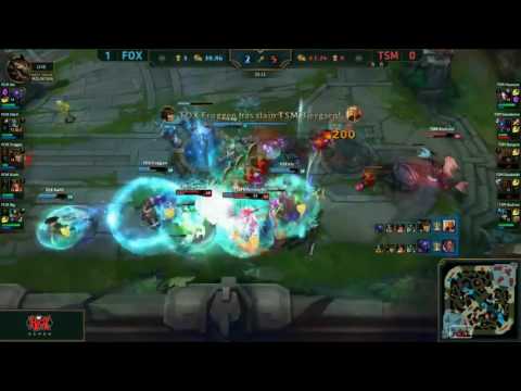 LoL Highlights TSM vs FOX Game 2   LCS NA Summer 2016 25 06 2016   Team SoloMid vs Echo Fox