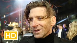 Paul Anderson at The Revenant premiere on playing bad guys, Alan Rickman video