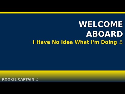 Welcome Aboard