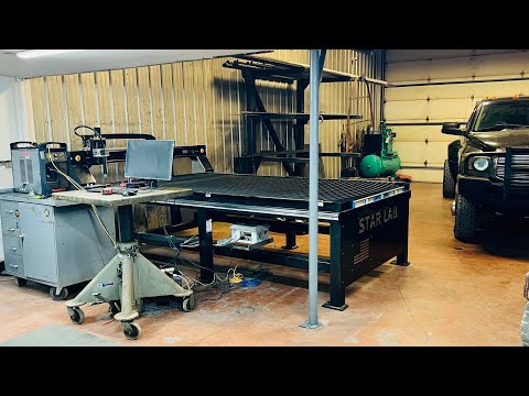 Plasma Table’s first cut!