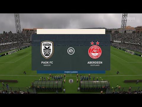 PAOK FC vs ABERDEEN FC I EUROPA CONFERENCE LEAGUE I 09.11.2023 I FIFA 23 I SIMULATION