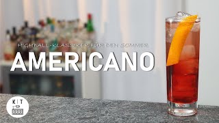 Americano - Low-ABV Highball Klassiker