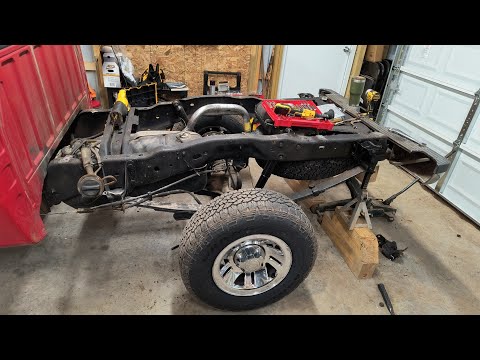 2003 Ford Ranger Leaf Spring Shackles and Brackets Replacement, and Bed Re-Installation.