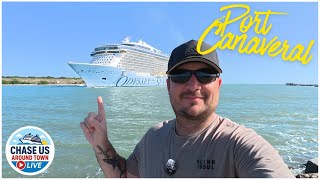 A Day at Port Canaveral | Cruise Ship Spotting | Vlog 12/23/25