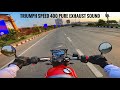 Triumph Speed 400 RAW POV With Real Exhaust Sound