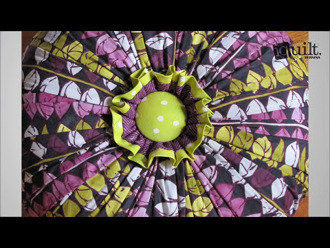 Add a Ruffle to your Tuffet: A tip from Sharyn Cole