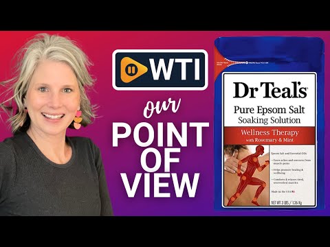 Dr. Teal's Epsom Salt Soaking Solution - WTI product video review