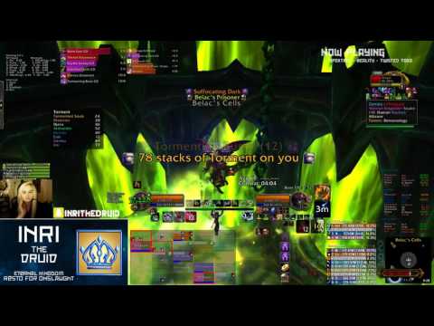 Mythic Demonic Inquisition - Eternal Kingdom (Onslaught) | Resto Druid POV
