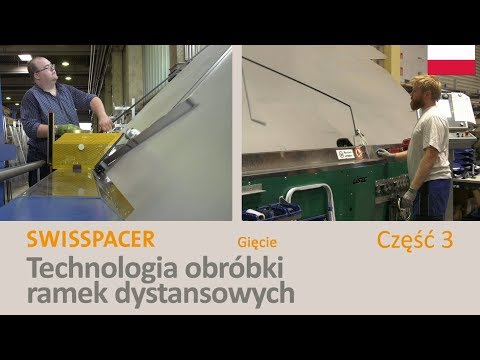 SWISSPACER Przetwarzanie – Gięcie