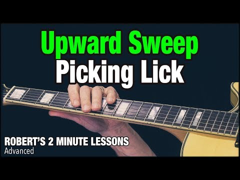 Upward Sweep Picking Licks - Robert's 2 Minute Lessons (11)