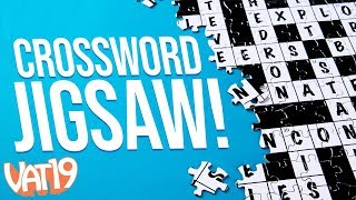2-in-1 Crossword and Jigsaw Puzzle