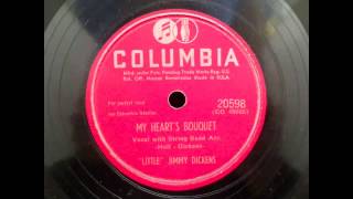 Little Jimmy Dickens - My Heart&#39;s Bouquet 78 rpm!