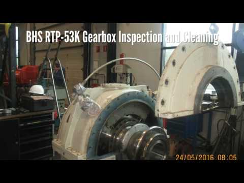 BHS RTP 53K Gearbox Inspection and Cleaning | GBS International