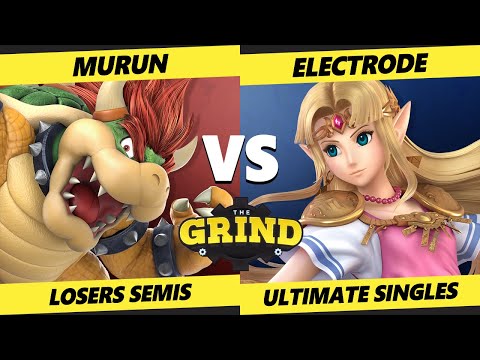 The Grind 212 Losers Semis - Murun (Bowser) Vs. electrode (Zelda) Smash Melee - SSBM