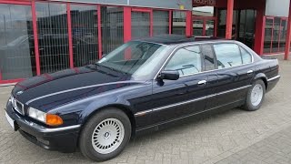 750211 BMW 750IXL L7 EXTRA LONG E38 LIMOUSINE 5.4L V12 326HP 08-99 BLUE 29671KM LHD