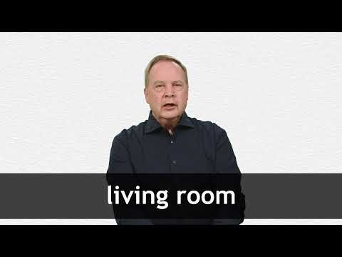 How to pronounce LIVING ROOM in American English